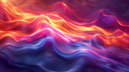 Obraz premium Immerse in the vibrant world of abstract art with these stunning graphics, showcasing dynamic waves of color and intricate patterns, perfect for adding a touch of creativity and energy to any project