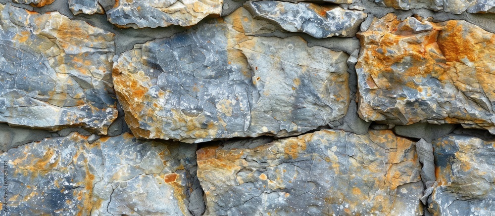 Poster close up of a natural stone surface texture providing copy space image