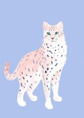 Cat drawing animal mammal.