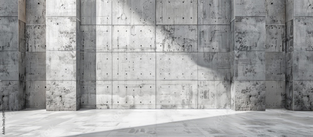 Poster concrete texture surrounding a central copy space image