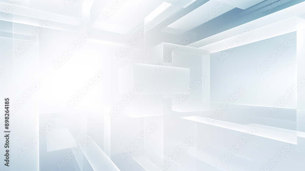 Wall mural white background with diagonal lines design. modern abstract white background design. abstract geome