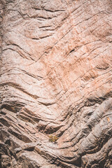 Texture of stone rocks of rock in Tien Shan mountains in Pamir, landscape with rocks for background