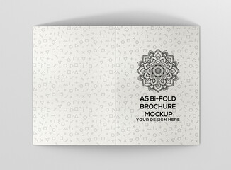 A5 Bi Fold Brochure Mockup 7