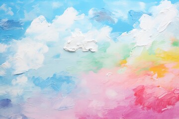 Fototapeta premium Painting backgrounds outdoors nature.