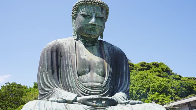 鎌倉大仏の風景動画