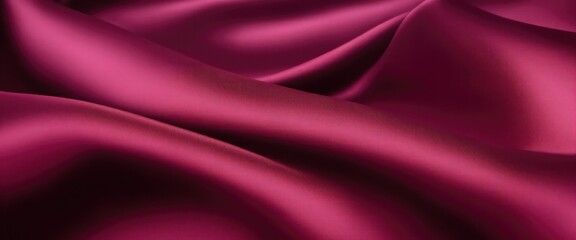 Fototapeta premium Luxury Maroon satin smooth fabric background