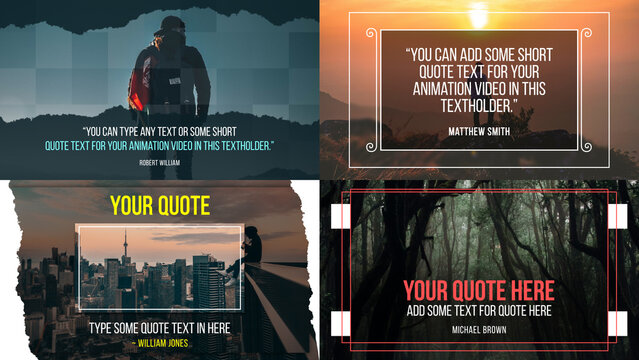 Quote Titles with Photo