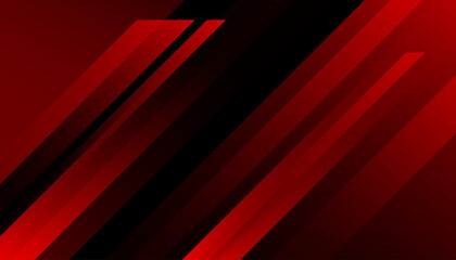 Minimal red geometric background. Dynamic shapes composition.  Used to decorate advertisements, publications, Eps10 vector
