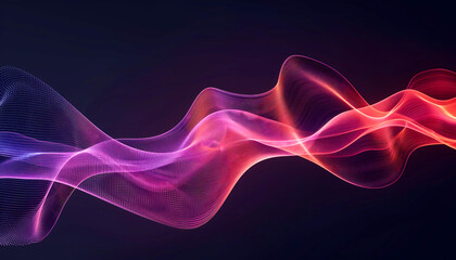 abstract wave technology or science background, digital wallpaper, energy flow, curves