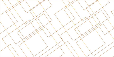 Mondrian style of diagonal square pattern vector. Design geometric tile gold on black background. Modern style of hipster isolated. Monochrome concept. diamond pattern background.