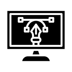 Graphic Design Vector Glyph Icon Design