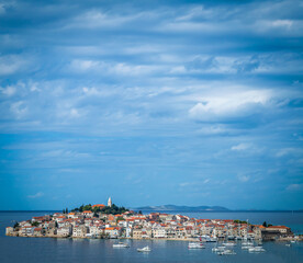 Obraz premium City old town in island