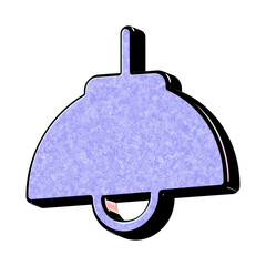 A stunning 3D icon with an elegant space texture,  perfect for adding sophistication to any project