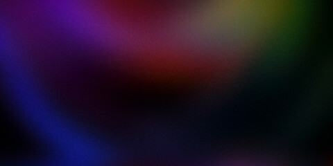 A vibrant gradient background featuring rich hues of red, purple, green, and blue, smoothly blending together with a subtle grainy texture. Perfect for modern and creative designs