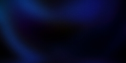 An abstract gradient background featuring deep shades of blue blending into dark purples. The smooth transitions create a mysterious, calming effect ideal for serene designs