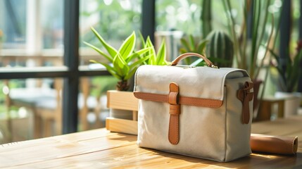 A simple, functional lunch bag with a clean design