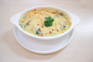 Baked spinach or Baked spinach with cheese