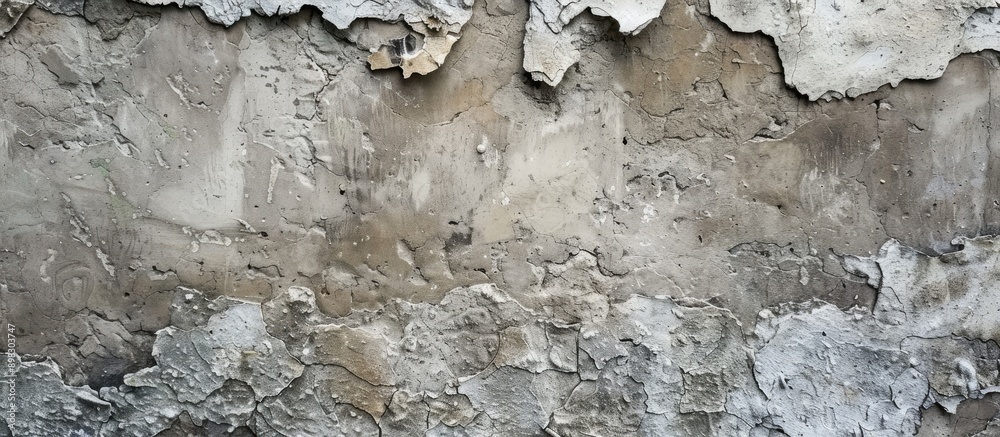 Poster detailed close up shot of a vacant weathered textured wall providing an ideal blank concrete surface