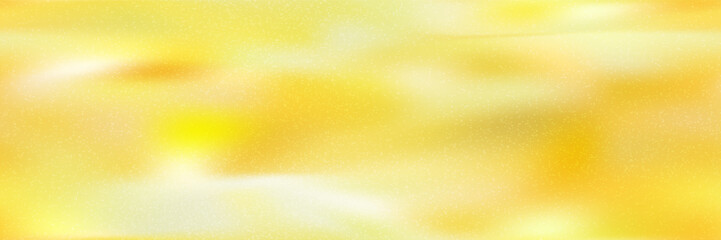 Lemon yellow warm seamless pattern with grunge texture. Abstract hazy gradient mesh vector bg. Acid yellow neon wallpaper