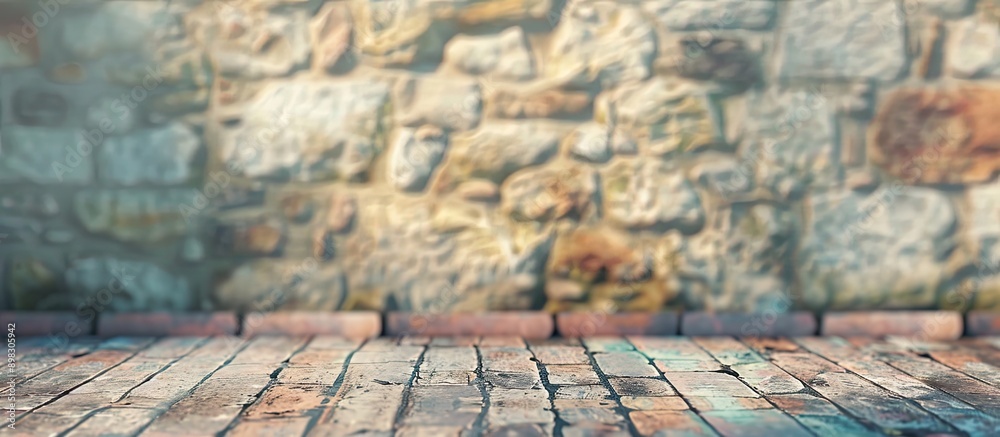 Aufkleber blurry background of the wall with copy space image