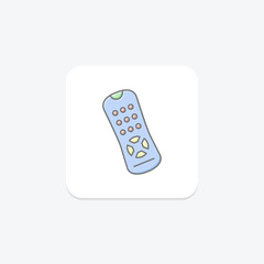 Remote lineal color icon , vector, pixel perfect, illustrator file