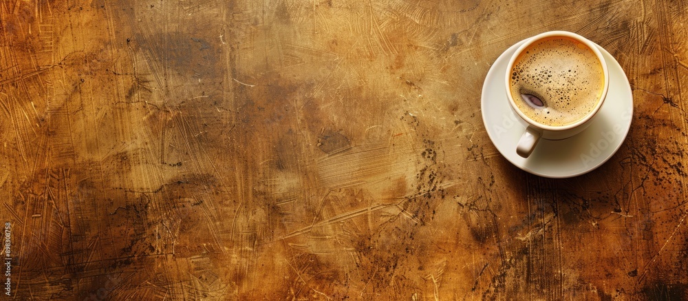 Poster background of coffee with room for copy space image