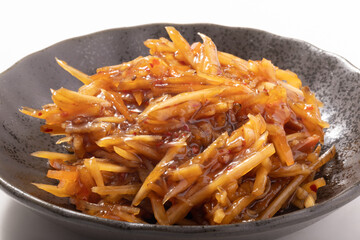 イカごぼう（イカとゴボウの醤油漬け）