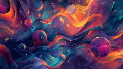 Obraz premium abstract fractal background