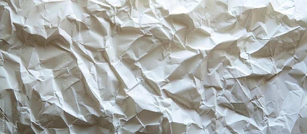 Aufkleber Texture of crushed paper with copy space image