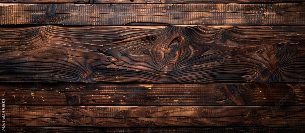 Poster detailed closeup showcasing a brown wooden texture and background with ample copy space image
