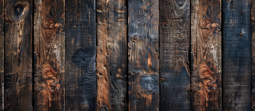 Poster complimentary wooden texture background with space for product or ad copy