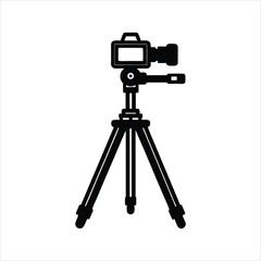 Camera stand vector