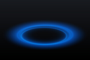 Neon ring. Glowing circle. Glow effect. Round light frame. abstract light lines of movement and speed. Abstract light lines of movement and speed. light green ellipse.
