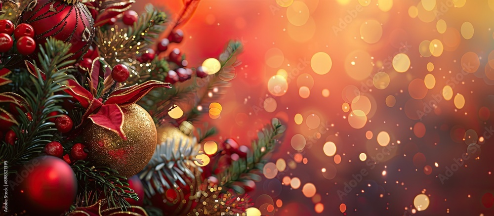 Aufkleber background for christmas and new year celebration with room for text or image placement. creative ba