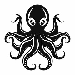 octopus icon vector