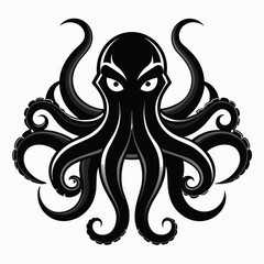 octopus icon vector