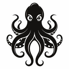 octopus icon vector