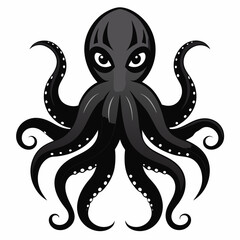octopus icon vector