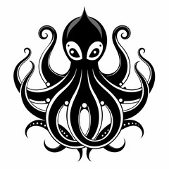 octopus icon vector