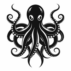 octopus icon vector