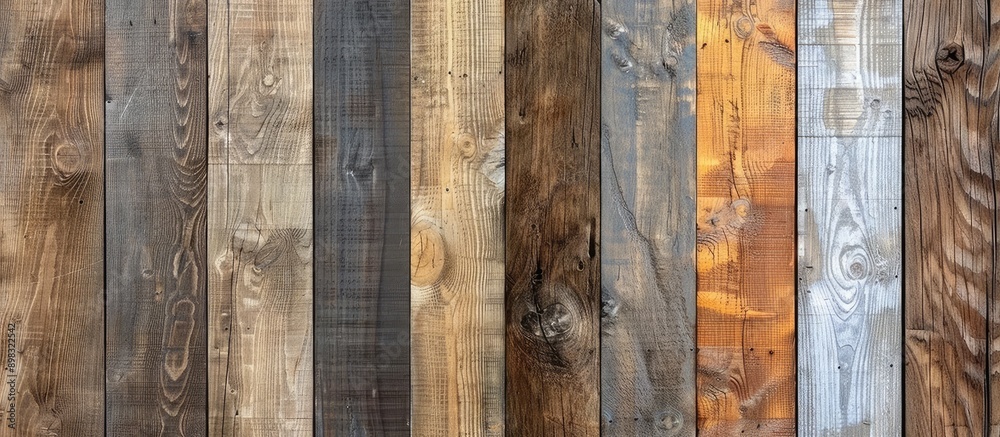 Poster ideal for designs and presentations a stunning pattern decorates wooden boards creating a picturesqu