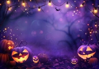 Halloween Night Scene