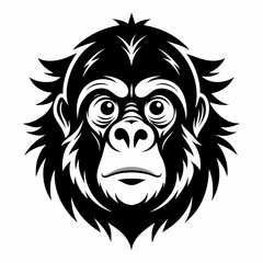 orangutan head icon 