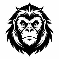 orangutan head icon 