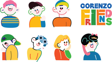 언제나 코렌초하우스에서 즐거운 친구들
