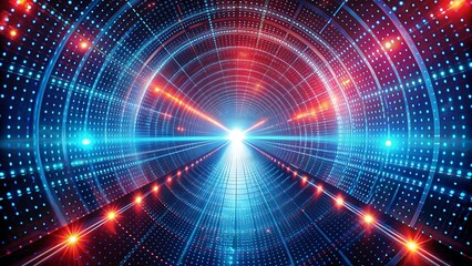 Obraz premium abstract background with lights.AI GENERATED