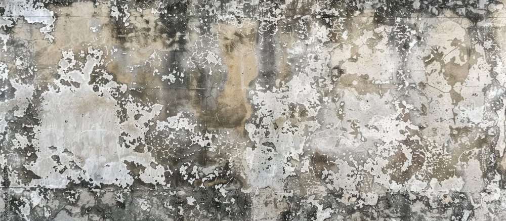 Aufkleber texture of aged concrete wall with space for copy on top