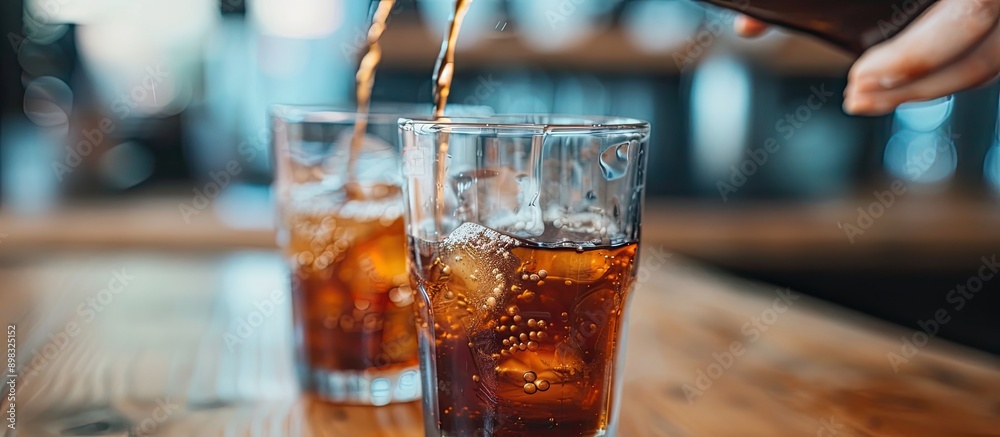 Aufkleber cold brewed coffee can be a refreshing and invigorating beverage choice perfect for a hot summer day