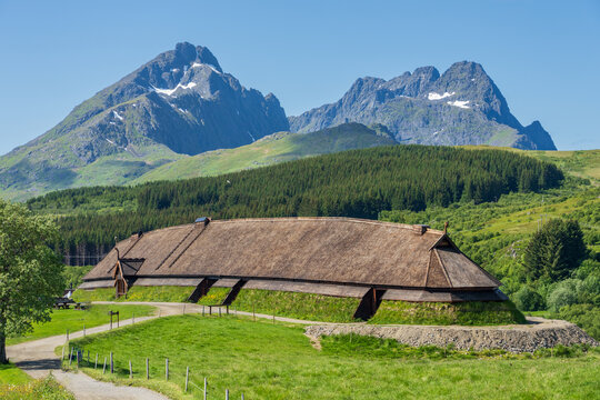 View from Borg, Lofoten, Norway.