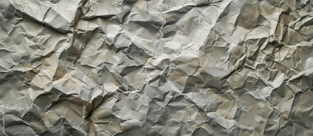 Leinwandbilder close up of vintage gray craft paper texture with fibrous cardboard structure creating an abstract g